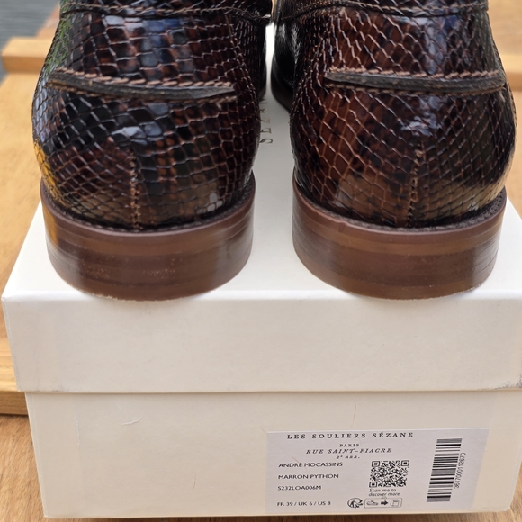 Sezane André Python Loafers - Picture 3 of 16